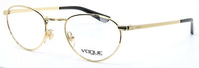 #ad VOGUE VO4084 By Gigi Hadid 280 Gold Oval Womens Full Rim Eyeglasses 50 20 135 $29.99