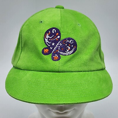 #ad Butterfly Purple on a Green Hat Snapback XX $26.64