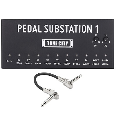 #ad New Tone City Substation 1 Guitar Effects Pedal Power Supply $98.00
