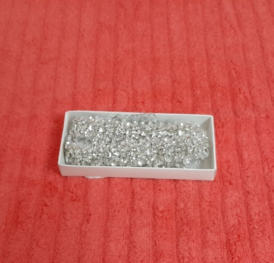 #ad Brand New Crystal Rhinestone Applique Silver Setting Bridal Sash Trim 1 Yard $29.99