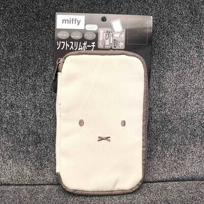 #ad Miffy m422 Soft Slim Pouch Face Kawaii $53.06
