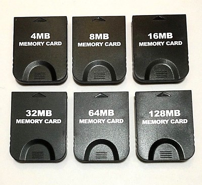 #ad New Memory Card for Nintendo Gamecube Wii $5.95