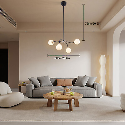 #ad #ad Modern Chandelier Pendant Light Lamp Glass Shade Dining Room Lighting Home Decor $27.00