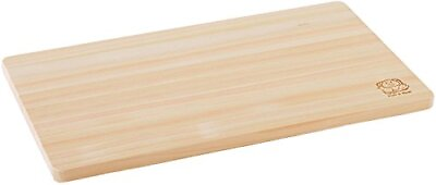 #ad Ikegawa Wood Cutting Board Made in Hinoki Japan Natural Approx. 42 x 24 x 1.3 cm $92.52