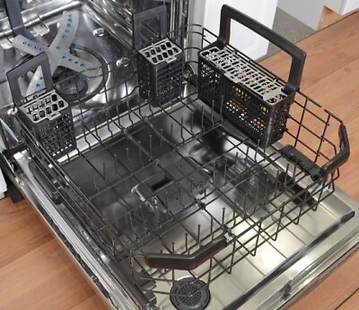 #ad GE Dishwasher NYLON Dish Lower Bottom Rack WD28X20308 WD28X22827 RUST FREE GREY $103.52