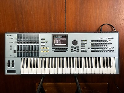 #ad Yamaha MOTIF XS6 Music Production Synthesizer Workstation Keyboard w DIMM $1040.00
