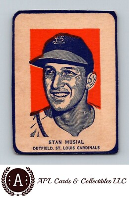 #ad 1952 Wheaties #NNO Stan Musial Hand Cut $69.99