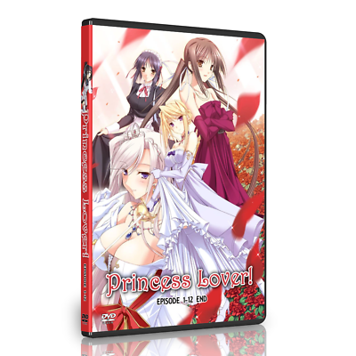 #ad Princess Lover Anime Series Uncut Uncensored Episodes 1 12 $23.00