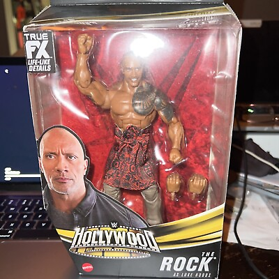 #ad WWE Elite Hollywood: The Rock as Luke Hobbs 6quot; Action Figure NEW🔥🔥🔥 $14.00