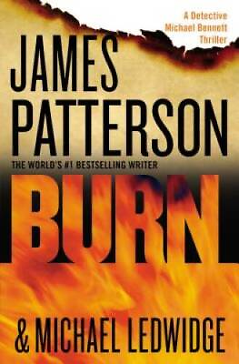 #ad Burn Michael Bennett Paperback By Patterson James GOOD $3.73