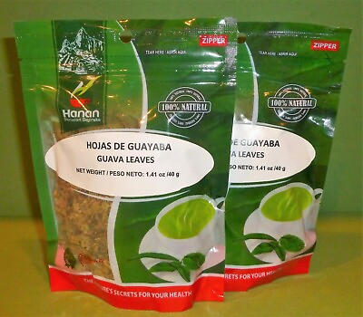 #ad Hojas de Guayaba Guava Leaves 2 Bags $19.99