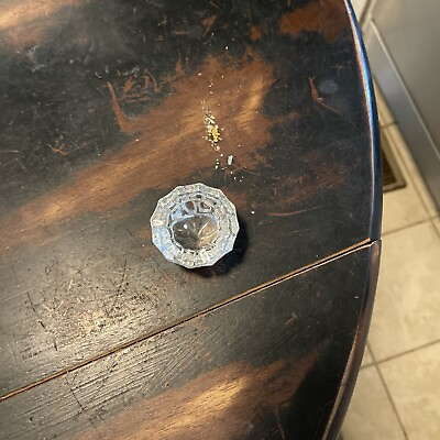 #ad Vintage or Antique Victorian Glass Doorknob $8.99