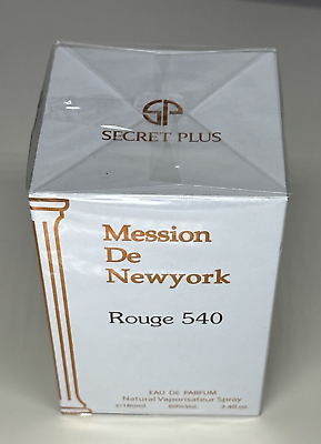 #ad MESSION DE NEW YORK Rouge 540 EDP 3.4 FL OZ 100 ml NEW IN BOX $19.99
