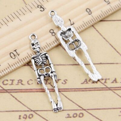 #ad Skull Skeleton Pendant Charms DIY Craft Jewelry Finding Accessory Making Charm $11.66