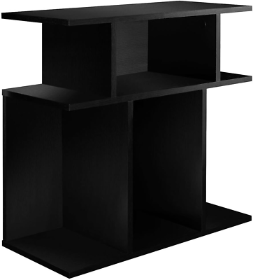 #ad Monarch Specialties Accent Side Table Black 24H $108.15