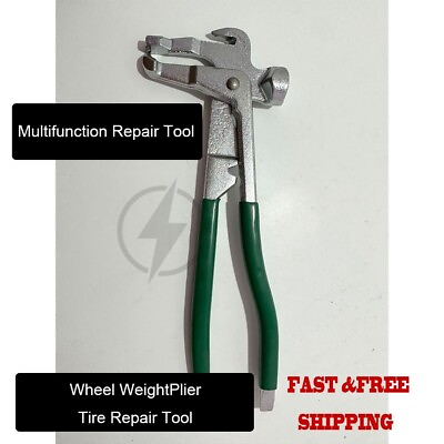 #ad 1 Multifunction Wheel Weight Hammer Plier Tire Repair Removal Balancing Tool $20.99