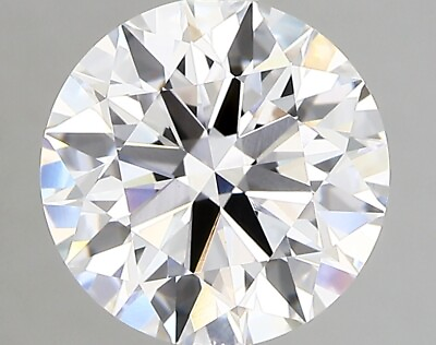 #ad Lab Created Diamond 3.08 Ct Round E VVS2 Quality Ideal Cut IGI Certified Loose $2341.40
