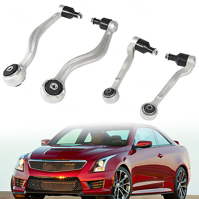 #ad 4Pcs Silver Front Rear Lower Control Arms Fit For 2013 2018 Cadillac ATS $92.65