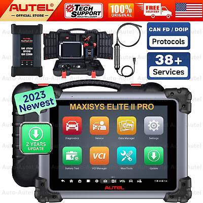 #ad Autel MaxiSys Elite II Pro 2 Years Free Update Improved J2534 Programming Coding $2150.00