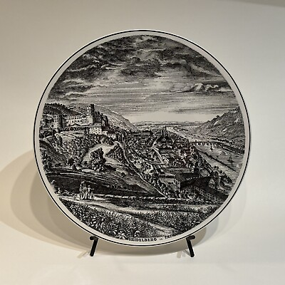 #ad Vintage Villeroy amp; Boch Heidelberg Castle 1787 Decorative Porcelain Plate 10.25quot; $40.00