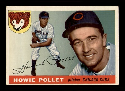 #ad 1955 Topps Set Break # 76 Howie Pollet VG EX *OBGcards* $4.99