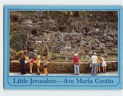 #ad Postcard Ave Maria Grotto St. Bernard Abbey Cullman Alabama USA $8.39