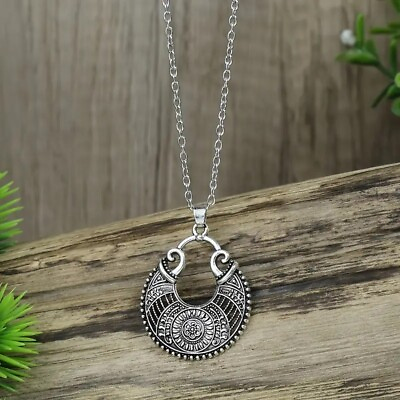 #ad Boho 925 Sterling Silver Charms New Fashion Jewelry Unique Pendant Necklace $13.74