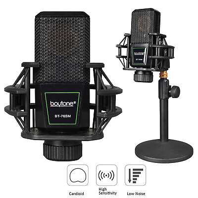 #ad Boytone BT 76SM Professional Studio Recording Condenser Microphone Shock Mount $129.99