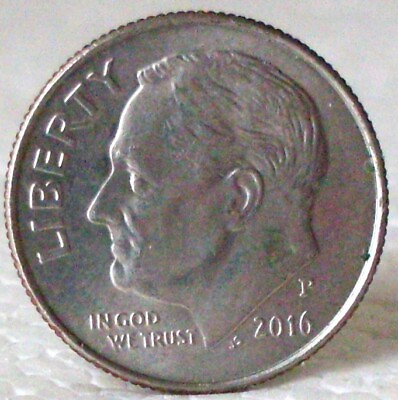 #ad 2016 P Roosevelt Dime $0.99