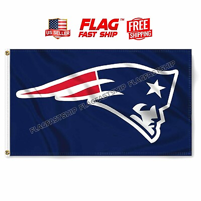 #ad New England Patriots Flag 3X5 Banner American Football NFL FAST FREE Shipping $12.98