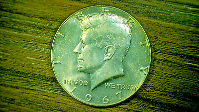 #ad UNITED STATES 1967 quot;NO MINT MARKquot; JOHN F. KENNEDY .50 CENT COIN KM#202a $13.50