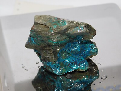 #ad 766Ct 100% Natural Arizona Blue Chrysocolla Huge Size Rough Loose Gemstone $160.79