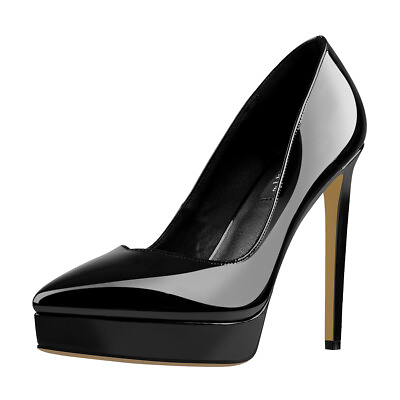 #ad Onlymaker Women Pumps High Heels Pointed Toe Slip On Platform Wedding Stilettos $69.99