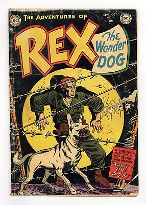 #ad Adventures of Rex the Wonder Dog #5 GD 1.8 1952 $100.00