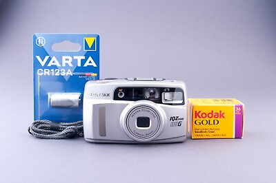 #ad Pentax IQZoom 80G Quartz Date 35mm Pointamp;Shoot Film Camera $175.00