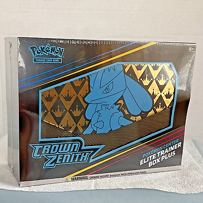 #ad 🔥 Crown Zenith Pokemon Center Elite Trainer Box Plus Exclusive VSTAR Sealed $120.00