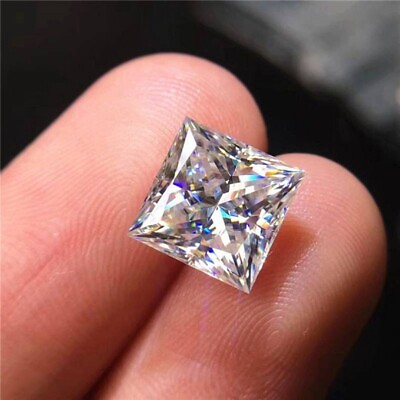 #ad EGL Natural Earth mined Diamond Princess Cut D Grade Certified VVS1 3MM $23.80
