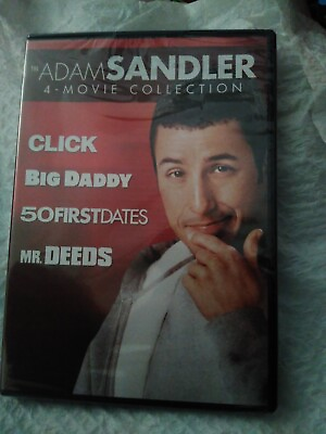 #ad Fastshipping🇺🇲 BRAND NEW Sealed ADAM SANDLER 4 Movie Collection DVD $11.00