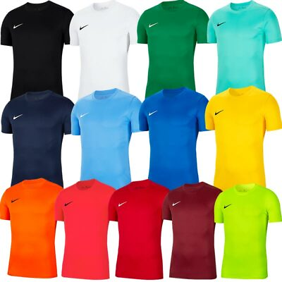 #ad Nike Park Mens Dri Fit Crew Sports Gym Football T Shirt Top Tee S XXL GBP 18.50