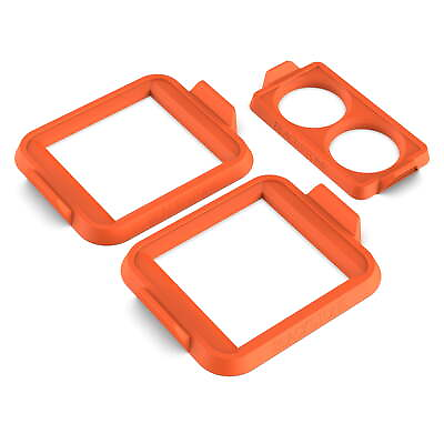 #ad #ad Blackstone Silicone Circle Egg and Square Omelet Ring Set in Orange 3 Piece $18.97