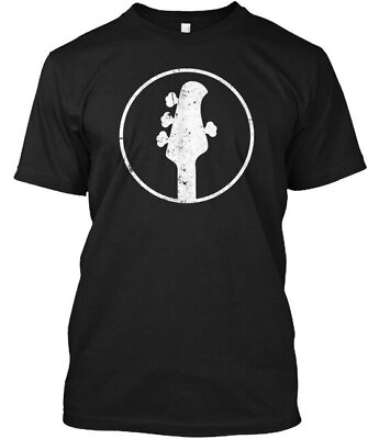 #ad Bass Music Man Headstock Player Tee T Shirt Made in the USA Size S to 5XL $21.52