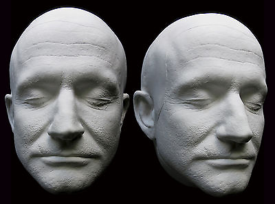#ad Robin Williams Detailed Life Mask with Ears Lifecast $149.95