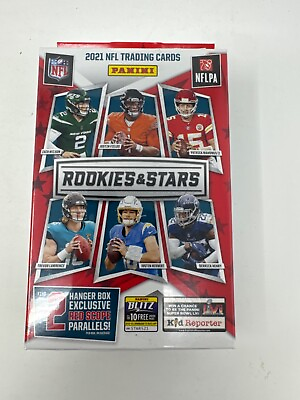 #ad 2021 Panini NFL Rookies amp; Stars Football Trading Cards Hanger Box SEALED $23.23