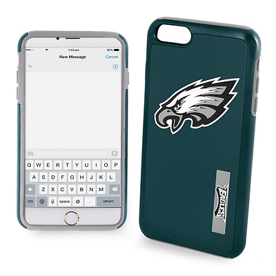 #ad Official NFL Dual Layer Drop Proof TPU Cover Case for Apple iPhone $18.74