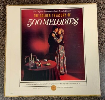 #ad The Golden Treasury Of 500 Melodies Longines Symphony Society x10 LP LS226A 12quot; $13.00