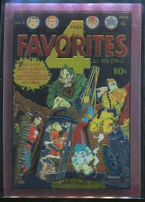 #ad 1995 Golden Age of Comics Trading Card #46 4 Favorites #5 AU $4.50