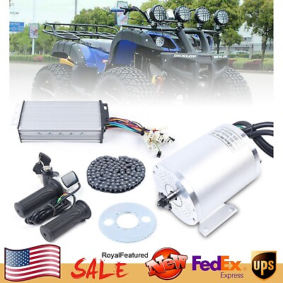 #ad 48V 2000W Electric Brushless Motor Conversion Kit For DIY E bike Scooter Engine $172.00