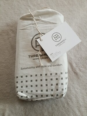 #ad Threadmill Home Linen 300 Thread Count Pillowcases Pair Sage Green NWT. C8 $14.70