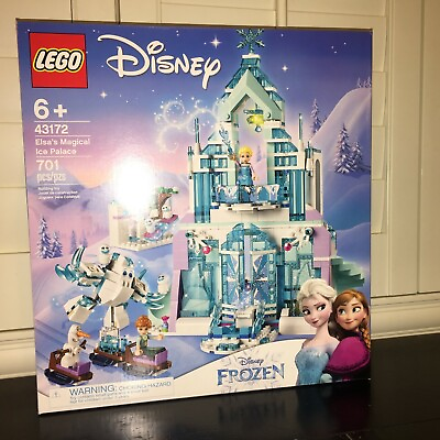 #ad Disney#x27;s Frozen 2 Princess Elsa#x27;s Magical Ice Palace LEGO 43172 6 $116.99