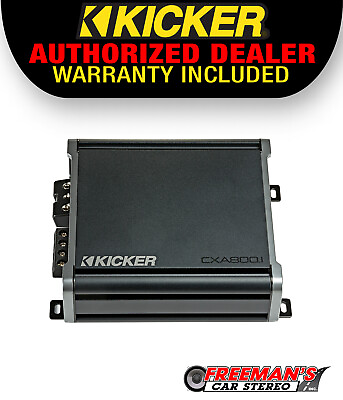 #ad Kicker 46CXA8001 Car Audio Class D Amp Mono 1600W Peak Power Sub Amplifier $269.96